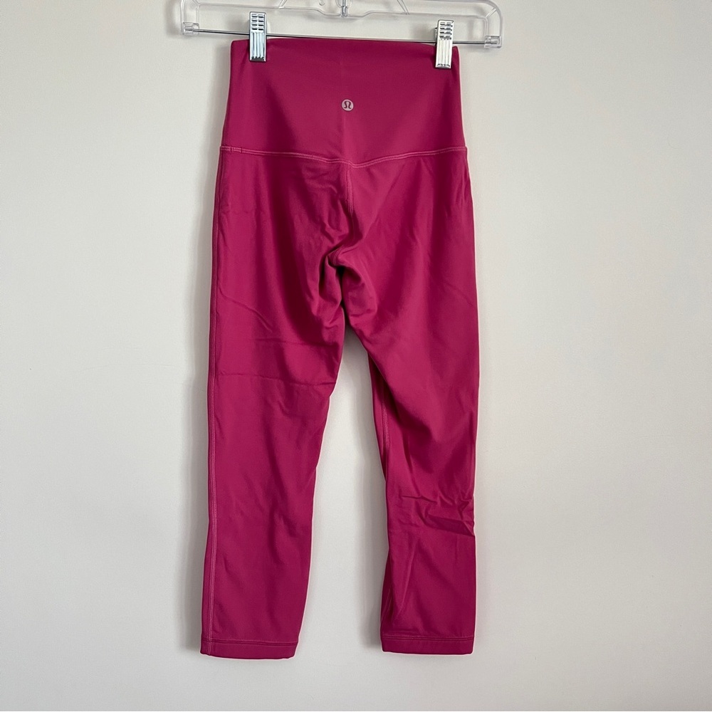 Lululemon Align High Rise Pink Leggings Size 2 Gym Activewear Yoga - Picture 5 of 7